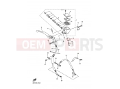 YAMAHA FZ6-N Fazer Naked FZ6-NHG FZ6 NAKED HG (5S53) 2008 FRONT MASTER CYLINDER