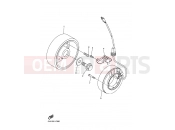 YAMAHA FZ6-N Fazer Naked FZ6-NHG FZ6 NAKED HG (5S53) 2008 GENERATOR