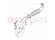 PIAGGIO Belt cooling tube