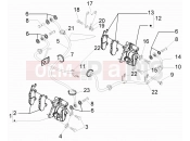 PIAGGIO Beverly 125 Brakes pipes - Calipers