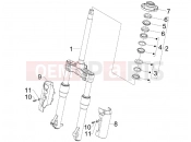 PIAGGIO Beverly 125 Fork/steering tube - Steering bearing unit