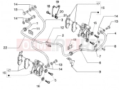 PIAGGIO Beverly 125 RST Brake calipers - brake pipes