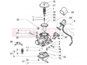 PIAGGIO Beverly 125 RST Carburattor