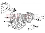 PIAGGIO Beverly 125 RST Electric starter - damper pulley