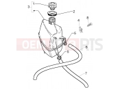 PIAGGIO Beverly 125 RST Expansion tank
