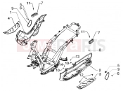 PIAGGIO Beverly 125 RST Footrest