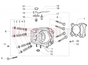 PIAGGIO Beverly 125 RST Head - valves