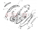 PIAGGIO oldalburkolat