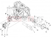 PIAGGIO Beverly 125 Sport Rocking levers support unit