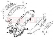 PIAGGIO Beverly 125 Sport Side cover - Spoiler