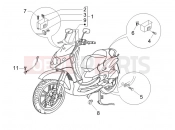 PIAGGIO Beverly 125 Sport kábelezés