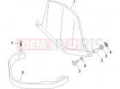 PIAGGIO Beverly 125 Sport szélvédő plexi