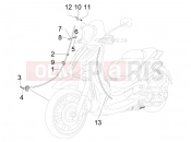 PIAGGIO Beverly 125 Tourer bowden