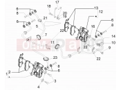 PIAGGIO Beverly 250 Brakes pipes - Calipers