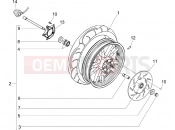 PIAGGIO Beverly 250 Cruiser Front wheel