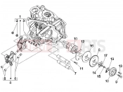 PIAGGIO Beverly 250 ie Rocking levers support unit