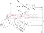 PIAGGIO BEVERLY 250 ie SPORT Silencer