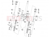 PIAGGIO BEVERLY 250 ie SPORT Fork's components (Kayaba)
