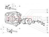 PIAGGIO Beverly 250 RST Rocker levers support