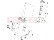 PIAGGIO Beverly 250 Tourer Fork/steering tube - Steering bearing unit