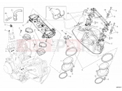 DUCATI Superbike 1098 R THROTTLE BODY » INTAKE, CARBURETTOR