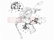PIAGGIO Beverly 300 RST/S 4V ie Front headlamps - Turn signal lamps