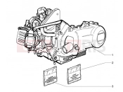 PIAGGIO BV 250 MY2005 (U.S.A.) motor