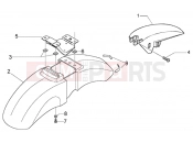 PIAGGIO Front and rear mudguard
