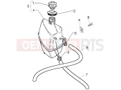 PIAGGIO BV 250 (U.S.A.) Expansion tank