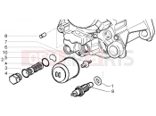 PIAGGIO BV 250 (U.S.A.) Oil filter