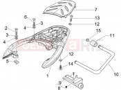 PIAGGIO BV 250 (U.S.A.) Rear luggage rack