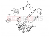PIAGGIO BV 250 (U.S.A.) Voltage Regulators - Electronic Control Units (ecu) - H.T. Coil