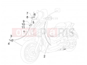 PIAGGIO BV 250 Tourer 2008 (U.S.A.) bowden