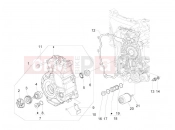 PIAGGIO BV 300 ie Tourer (U.S.A.) Flywheel magneto cover - Oil filter