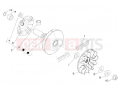 PIAGGIO BV 350 4T 4V ie E3 ( USA / CA ) Driving pulley