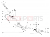 PIAGGIO BV 350 4T 4V ie E4 ABS ( USA / CA ) Handlebars - Master cil.
