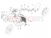 PIAGGIO BV 350 4T 4V ie E4 ABS ( USA / CA ) Wheel huosing - Mudguard