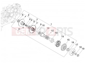 PIAGGIO Carnaby 250 ie Driven pulley
