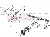 PIAGGIO Diesis 100 Crankshaft-cylinder-head-silencer