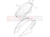 PIAGGIO Fly 125 4T/3V ie Helmet huosing - Undersaddle