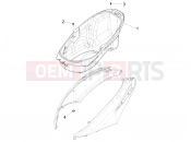 PIAGGIO Fly 150 3V ie Helmet huosing - Undersaddle