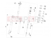 PIAGGIO Fly 150 Fork/steering tube - Steering bearing unit