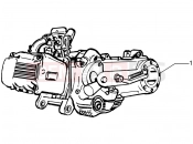 PIAGGIO Fly 50 4T motor