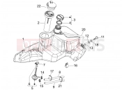 PIAGGIO Fly 50 4T Benzin tank