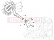 PIAGGIO Fly 50 4T Rear brake - Brake jaw