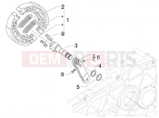 PIAGGIO Fly 50 4T Rear brake - Brake jaw
