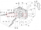 PIAGGIO Fly 50 4T 4V (USA) Head unit - Valve