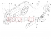 PIAGGIO Fly 50 4T 4V (USA) Crankcase cover - Crankcase cooling