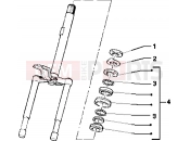 PIAGGIO Steering bearing ball tracks