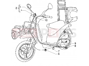 PIAGGIO bowdenek